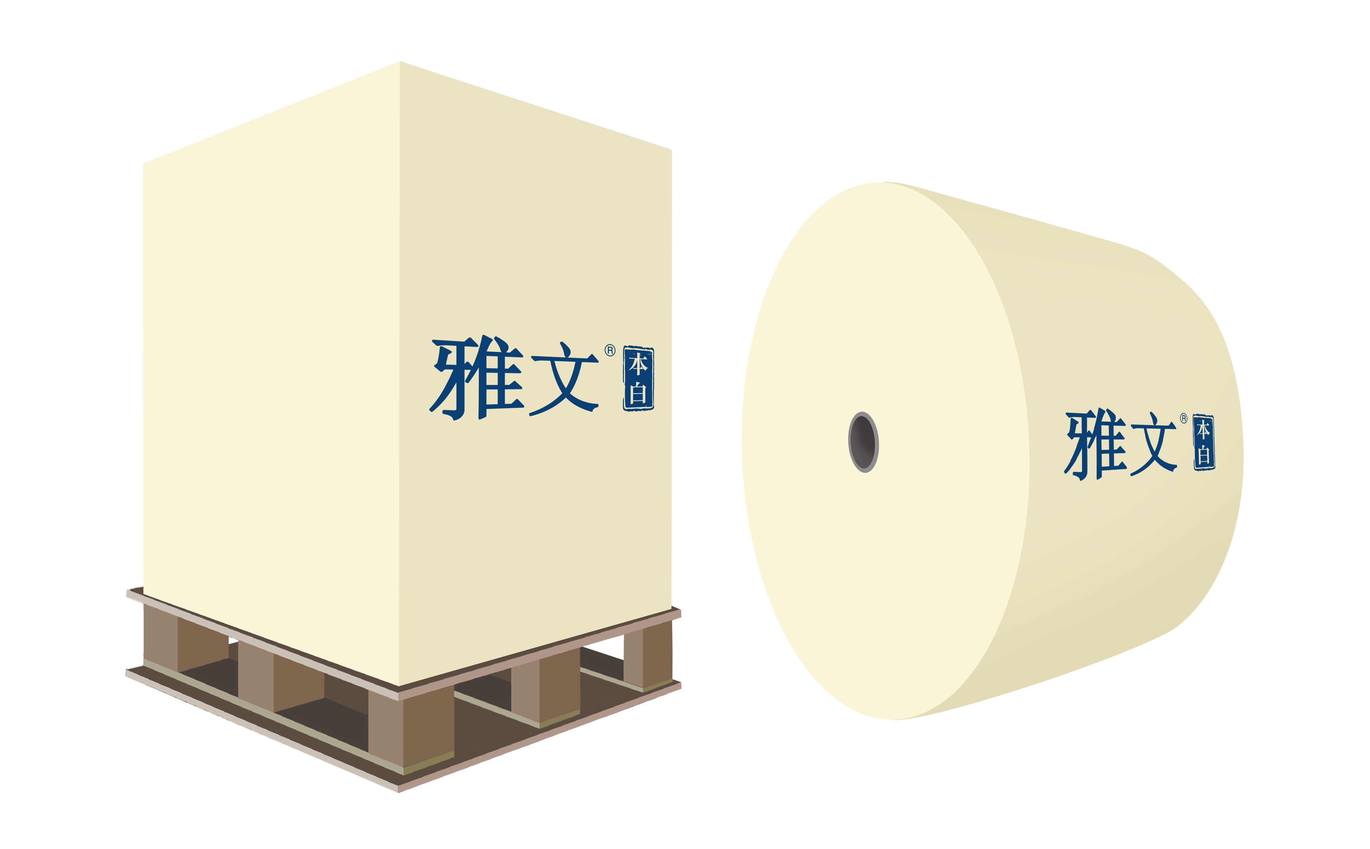 雅文本白双胶纸